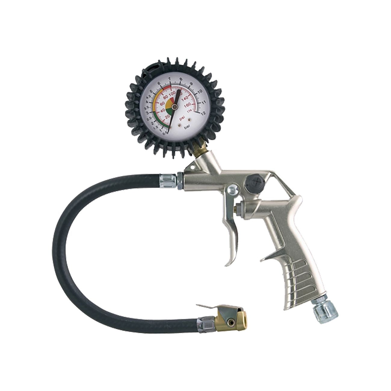 Pistola di gonfiaggio '25/d' art. 25/d - alluminio nichelato