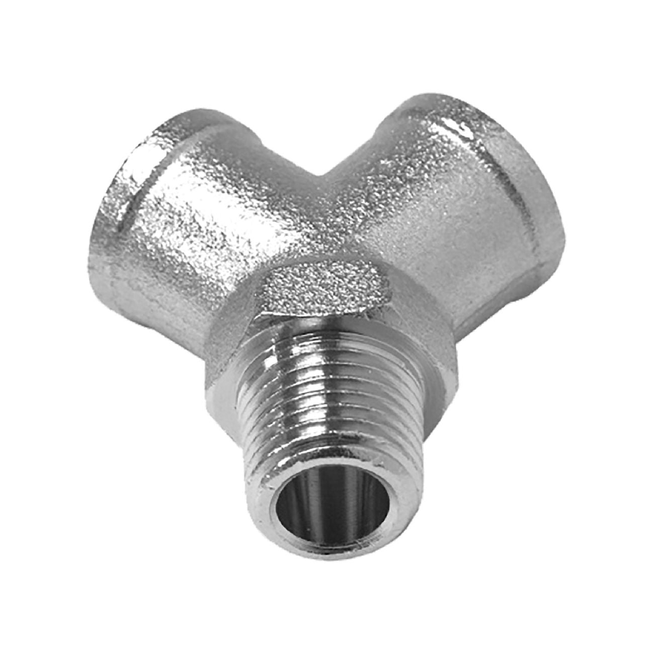 Raccordo deviazione a y maschio centrale 3/8'm - 3/8'f