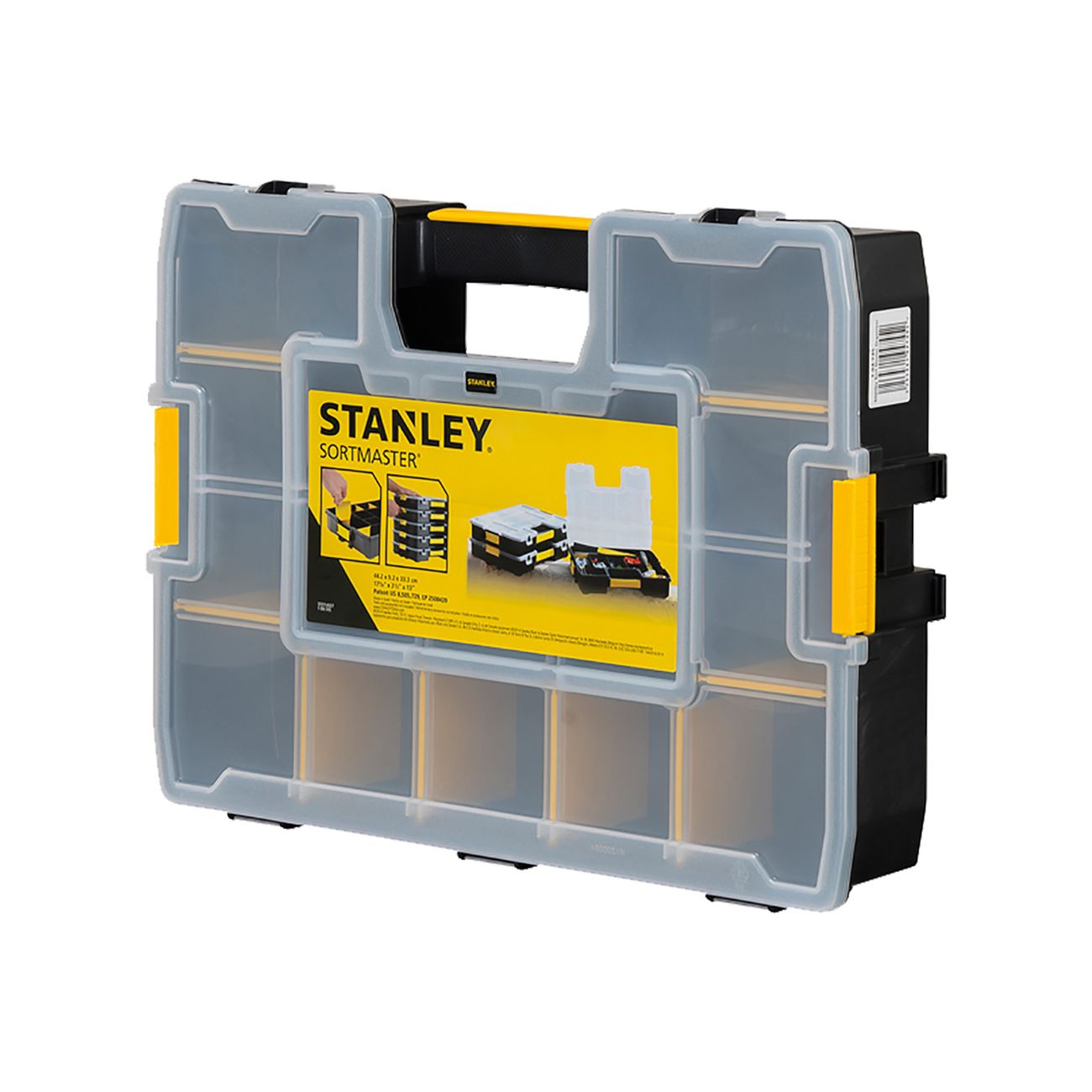 Cassetta organizer porta minuteria 'sort master' cm 43 x 9 x 33 -art. 1-94-745