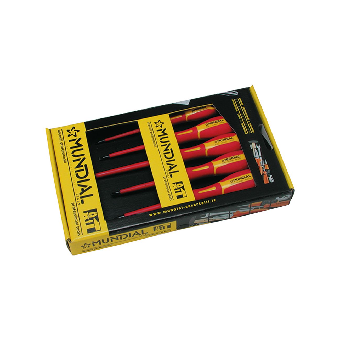 Serie cacciaviti isolati 5 pezzi - art. 94