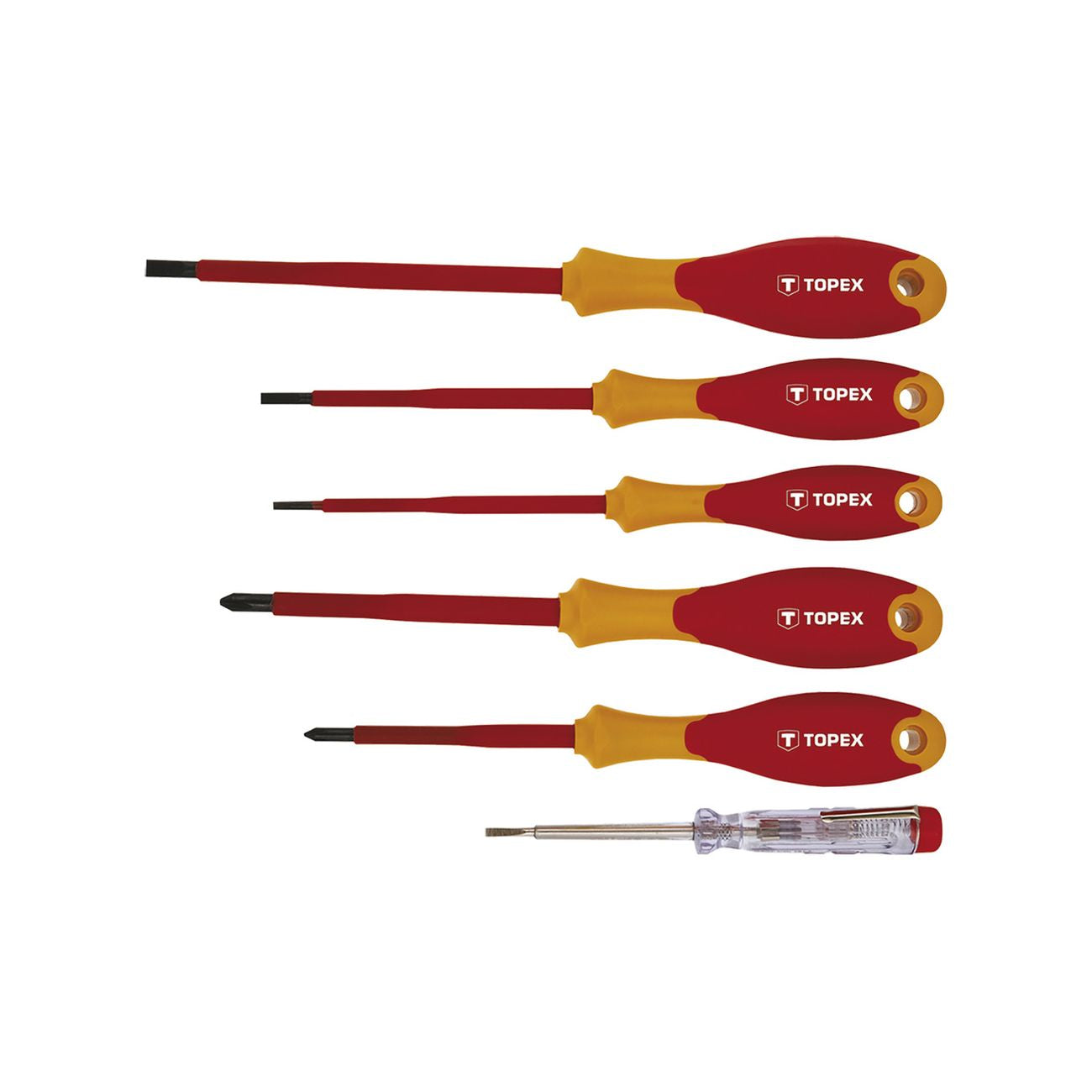 Serie cacciaviti isolati 6 pezzi