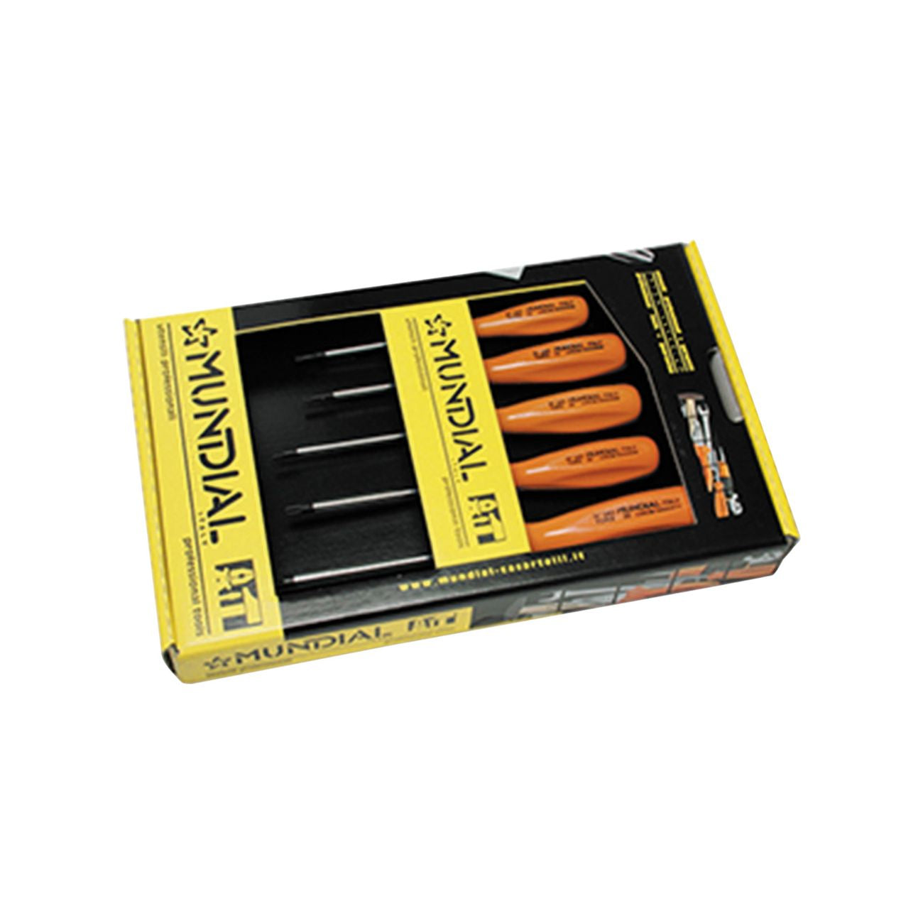 Serie cacciaviti torx con foro 5 pezzi