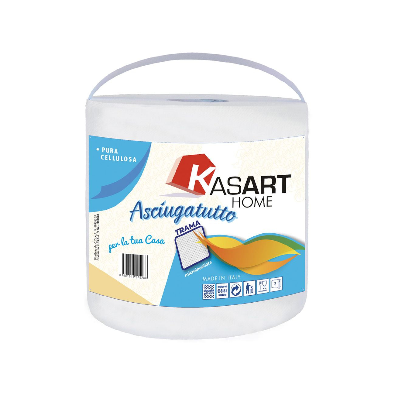 Bobina carta 'asciugatutto home' - 2 rt