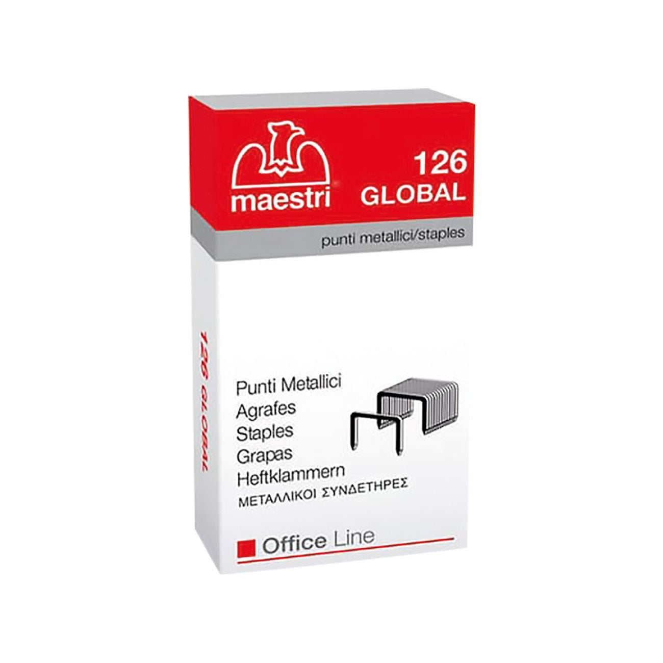 Punti per cucitrice da tavolo m. 126 cf. 10000 pz