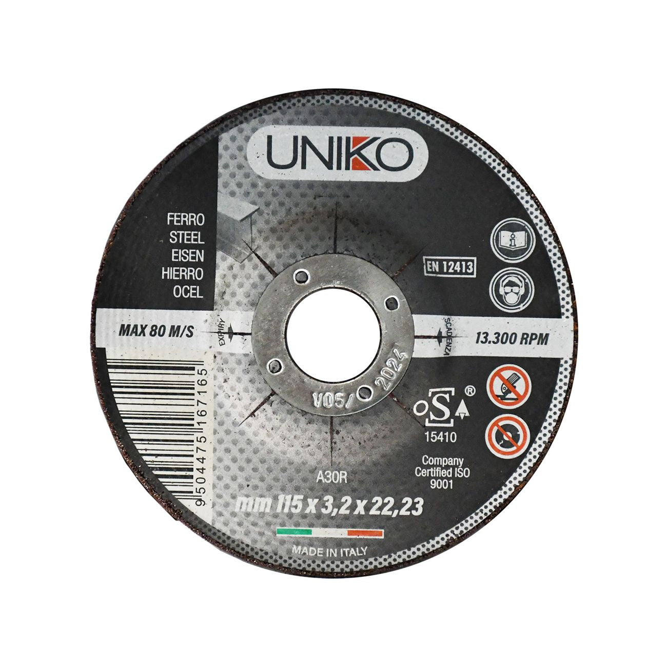 Mola abrasiva per ferro