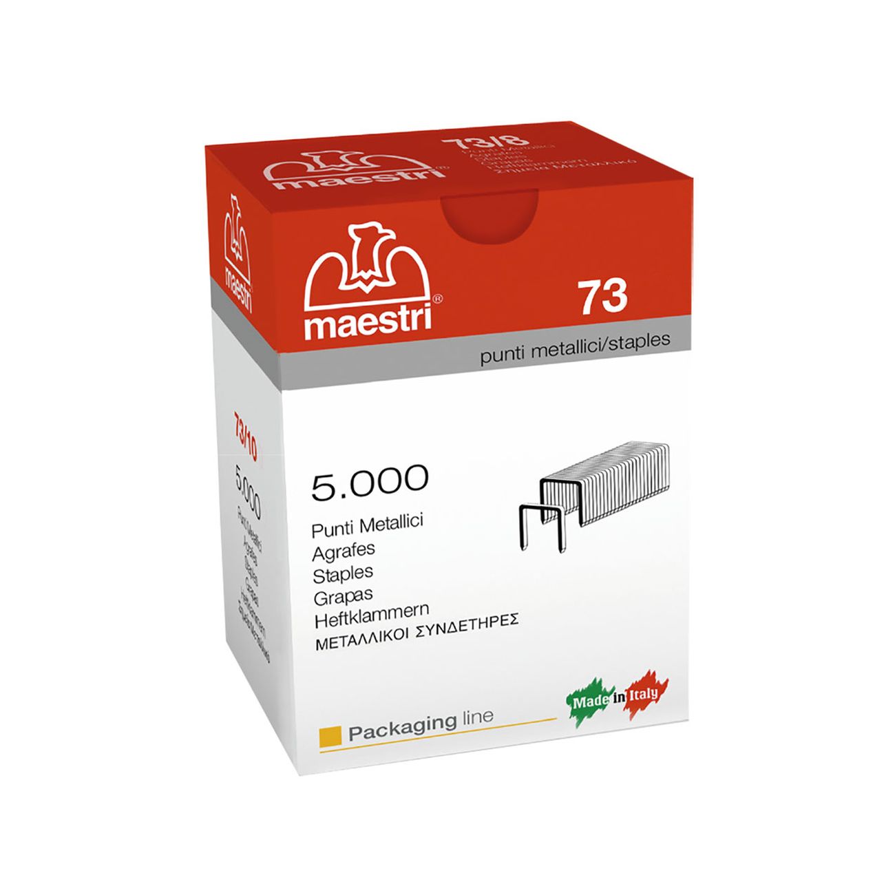 Punti per cucitrice scatole m. 73/12