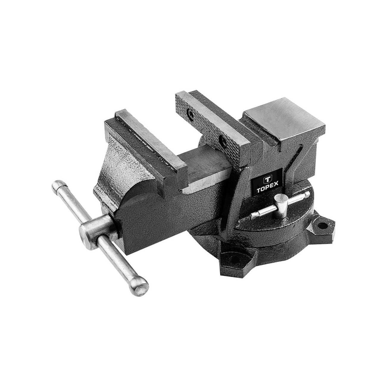 Morsa da banco base girevole