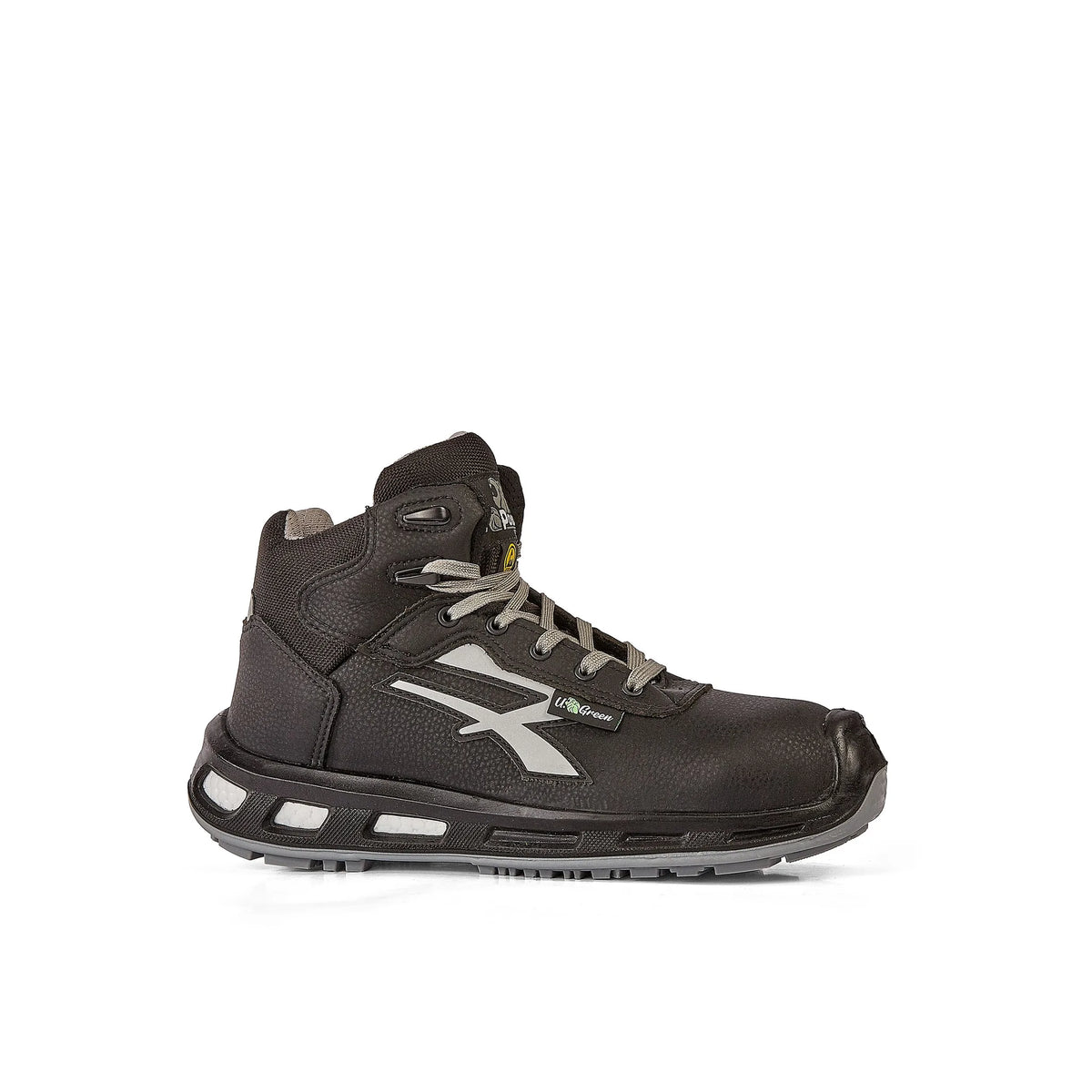 Scarpe antinfortunistiche alte U-Power COAST UK s ESD S3S CI FO SR Black/Grey