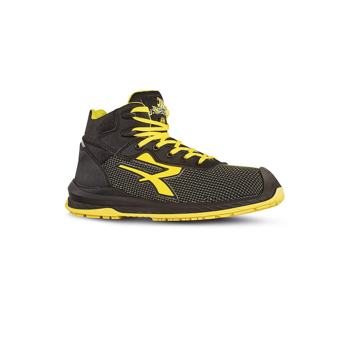 Scarpe antinfortunistiche alte U-Power DOMINGO s S3S CI HI HRO FO SR Black/Yellow