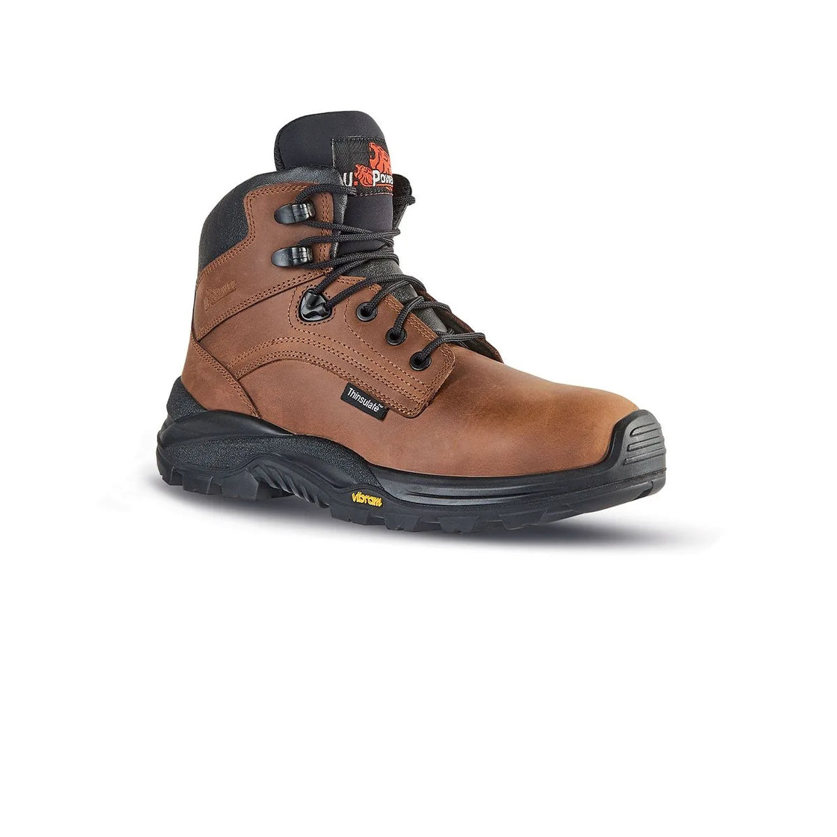Scarpe antinfortunistiche alte U-Power IRON RS s S3S CI HI HRO FO SR Brown/Black