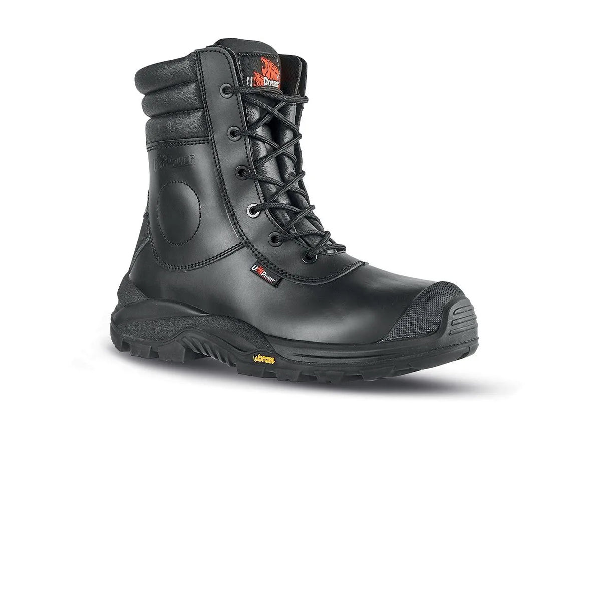 Scarpe antinfortunistiche alte U-Power LEOPARD UK s S3S CI HI HRO FO SR Black