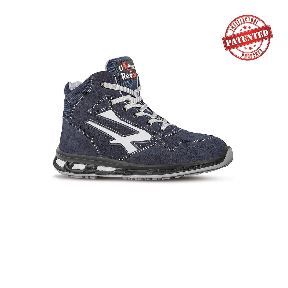 Scarpe antinfortunistiche alte U-Power MOVING s ESD S1PS FO SR Dark Blue/Grey
