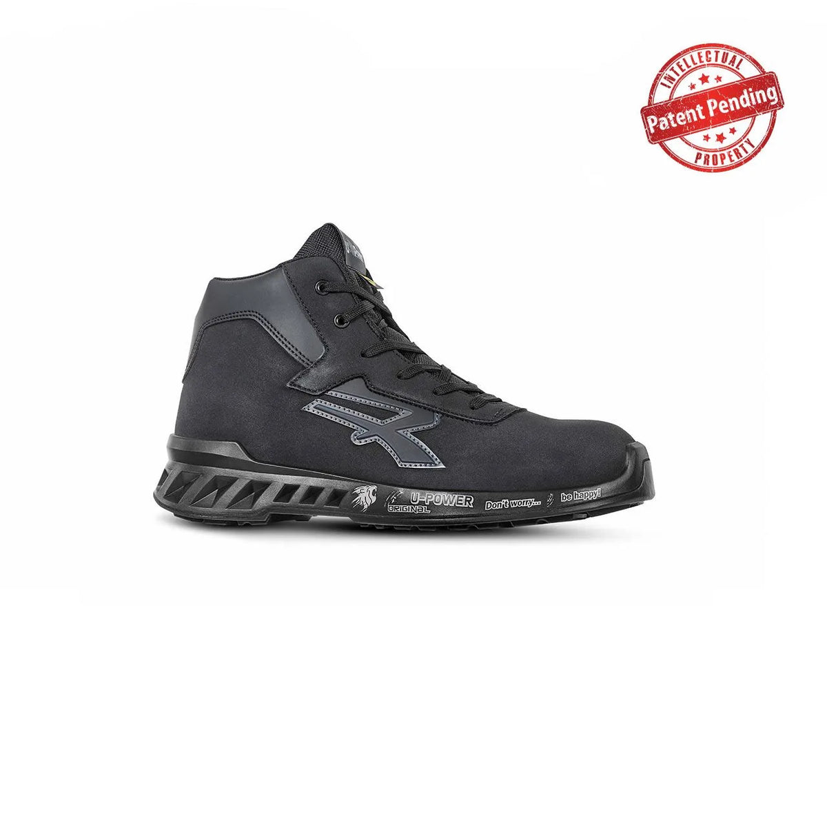 Scarpe antinfortunistiche alte U-Power PARKER s ESD S3S CI FO SR Black/Grey