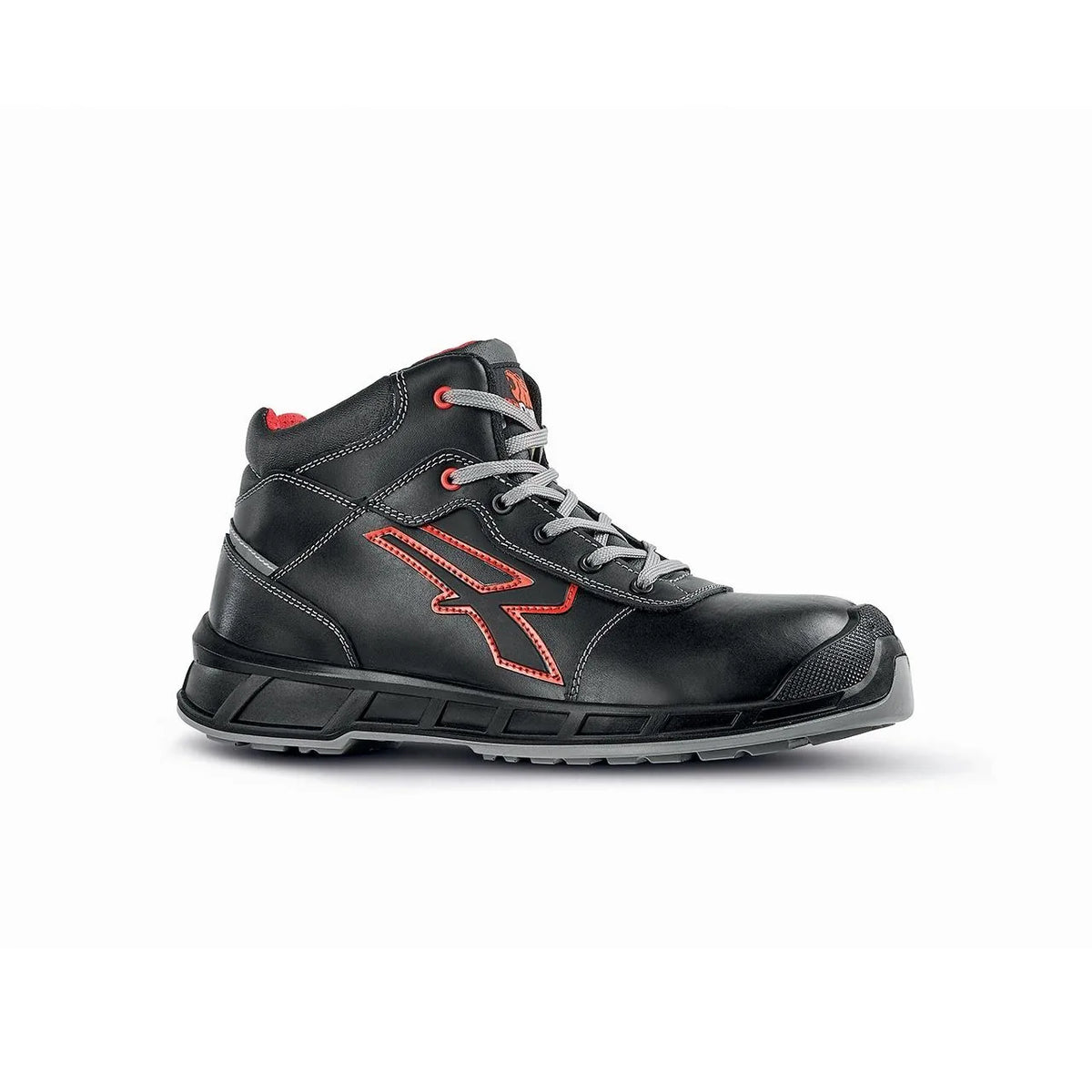 Scarpe antinfortunistiche alte U-Power STING s ESD S3S CI FO SR Black/Red