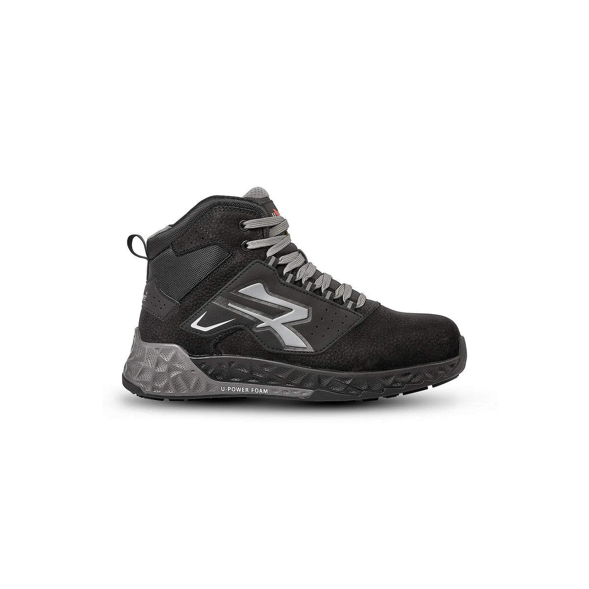 Scarpe antinfortunistiche alte U-Power TYRON ESD S3S CI HI HRO FO SR Black/Grey