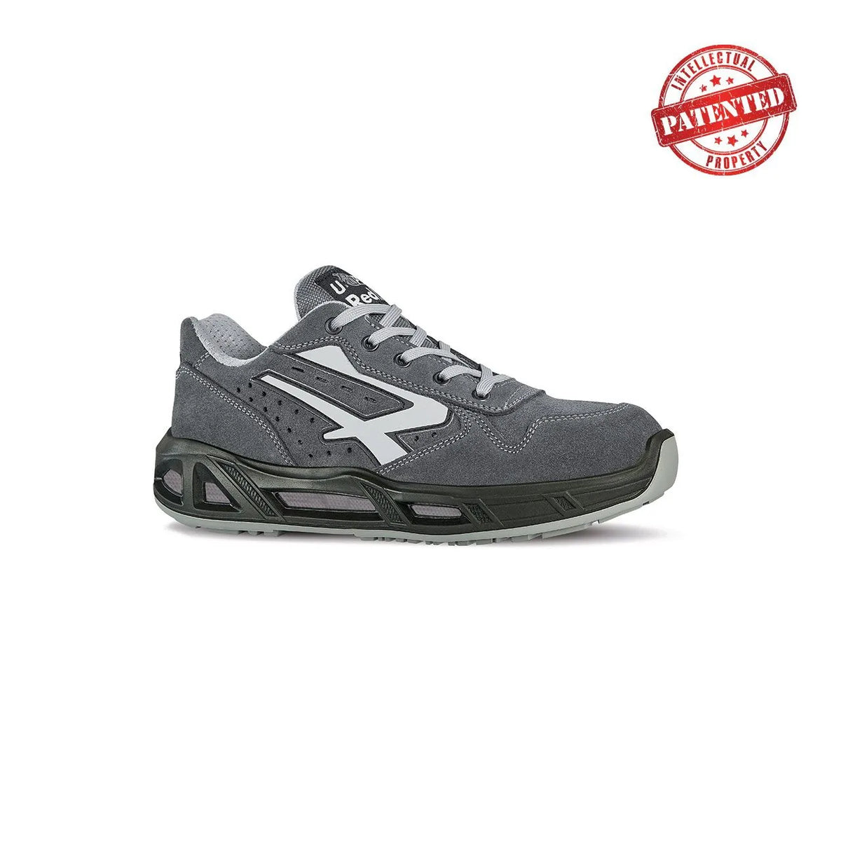 Scarpe antinfortunistiche basse da donna U-Power GOING CARPET s ESD S1PS FO SR Grey