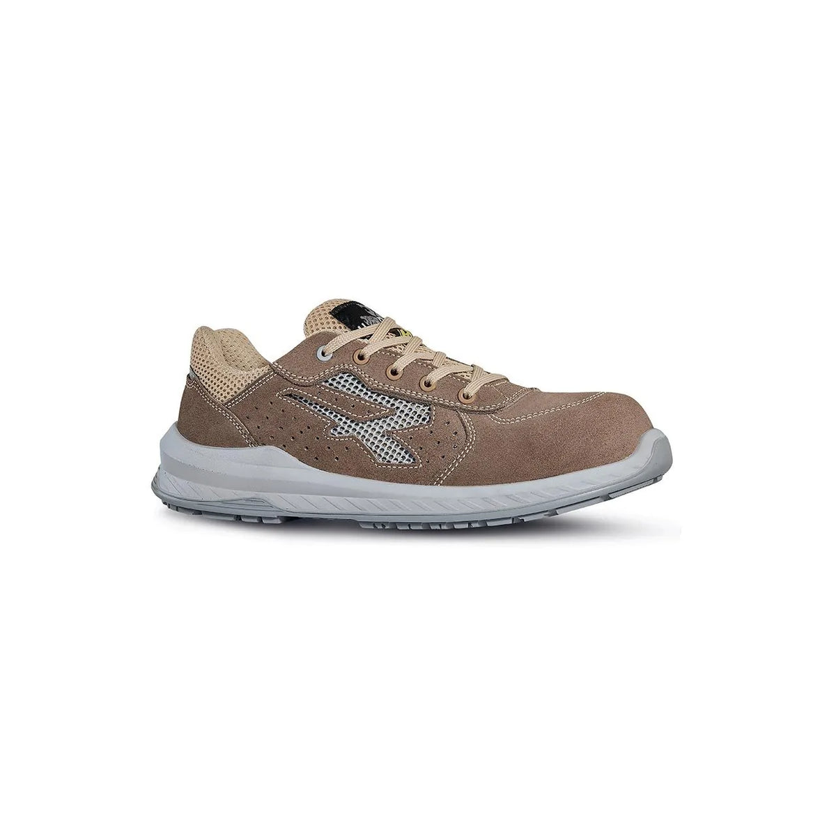 Scarpe antinfortunistiche basse U-Power AERATOR s ESD S1PS FO SR Taupe/Grey