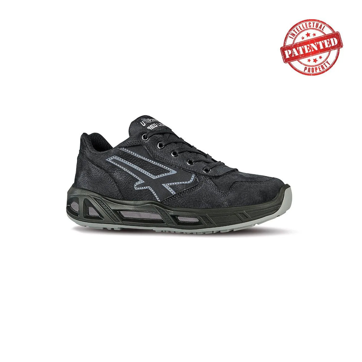 Scarpe antinfortunistiche basse U-Power CARBON CARPET s ESD S3S CI FO SR Black/Grey