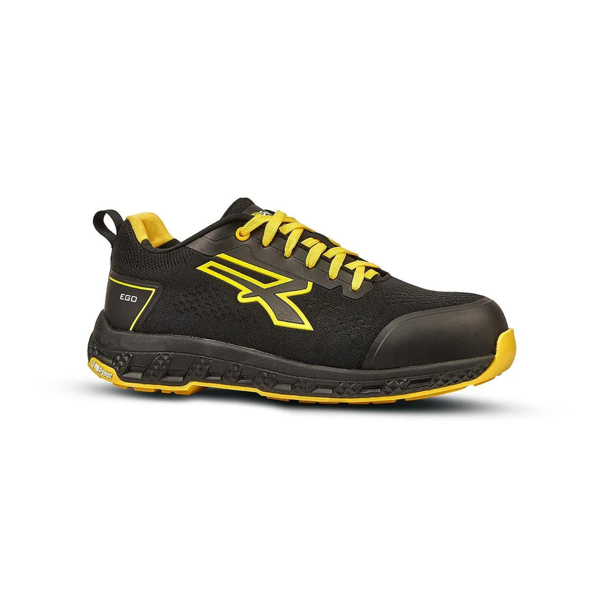 Scarpe antinfortunistiche basse U-Power FITZ ESD S1PS HI HRO FO SR Black/Yellow