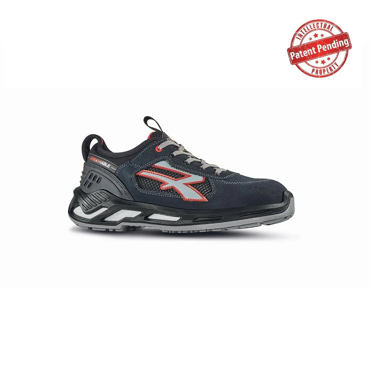 Scarpe antinfortunistiche basse U-Power GANG s ESD S1PS FO SR Dark Blue/Grey