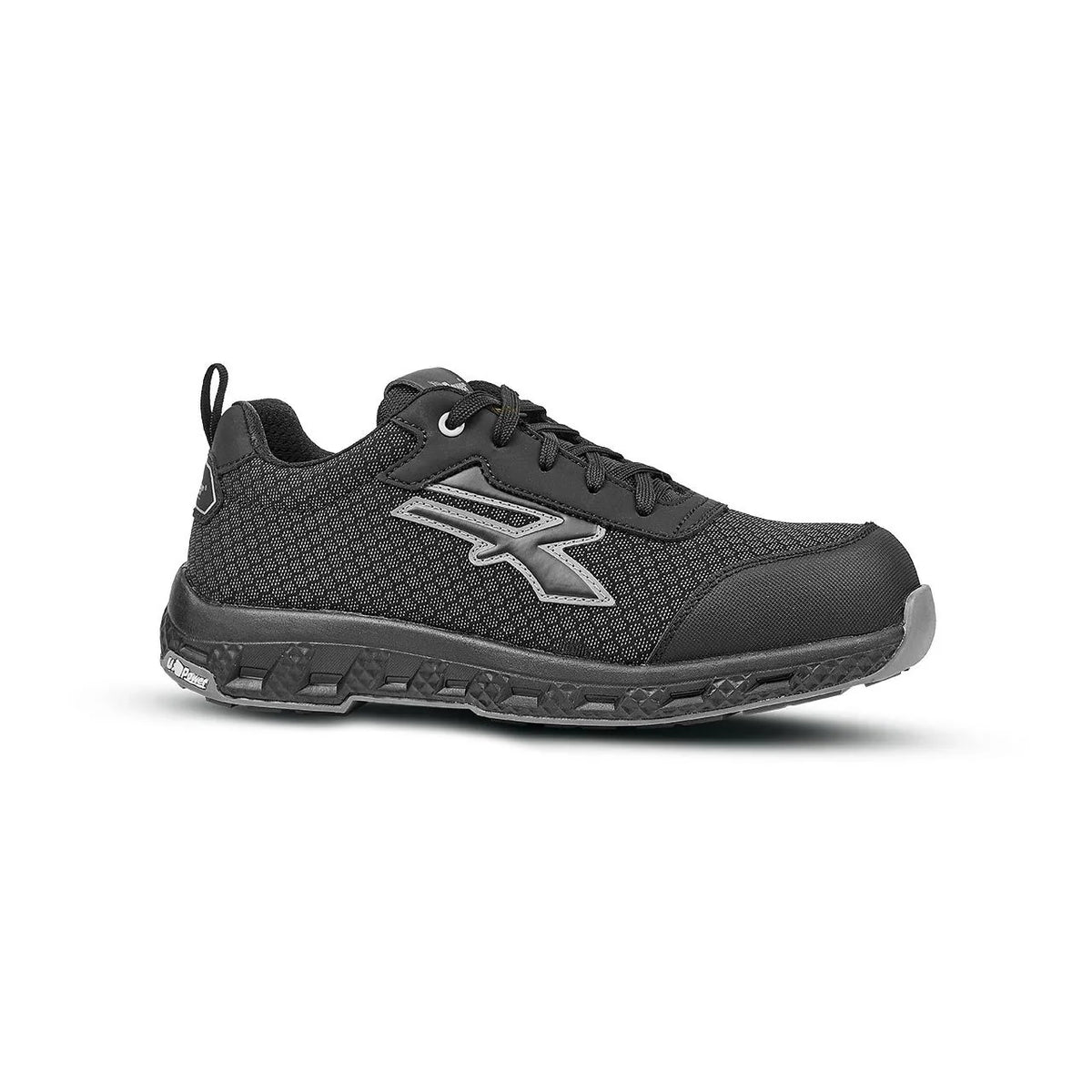 Scarpe antinfortunistiche basse U-Power JESTER ESD S3S CI HI HRO FO SR Black/Grey