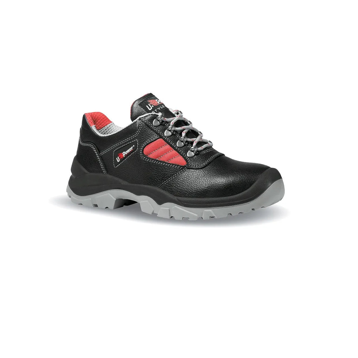 Scarpe antinfortunistiche basse U-Power MAUNA L S3 FO SR Black/Red