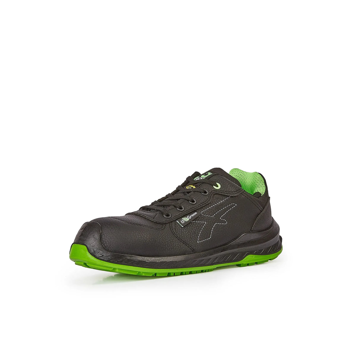 Scarpe antinfortunistiche basse U-Power NATURAL UK s ESD S3S CI FO SR Black