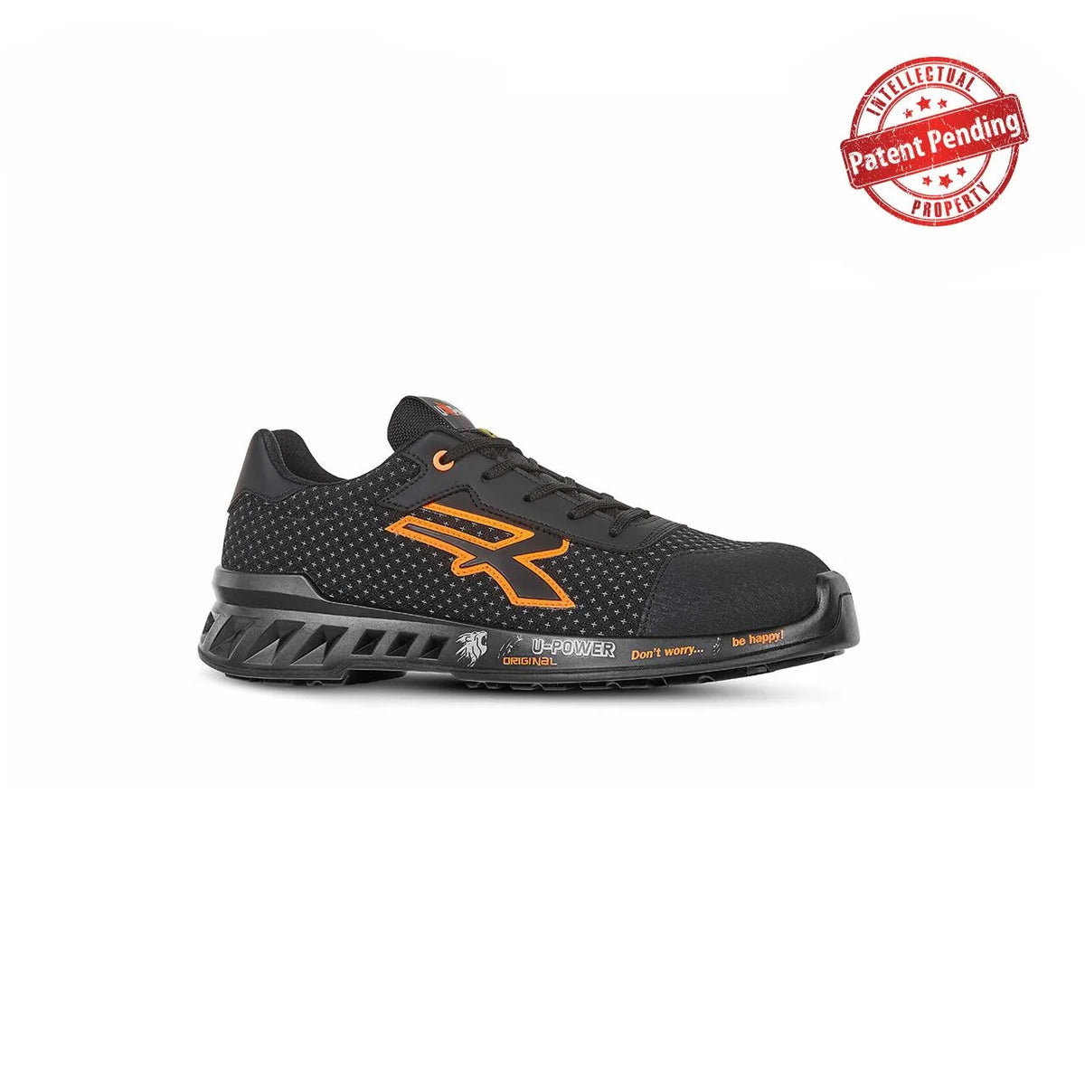 Scarpe antinfortunistiche basse U-Power PETER s ESD S3S CI FO SR Black/Orange
