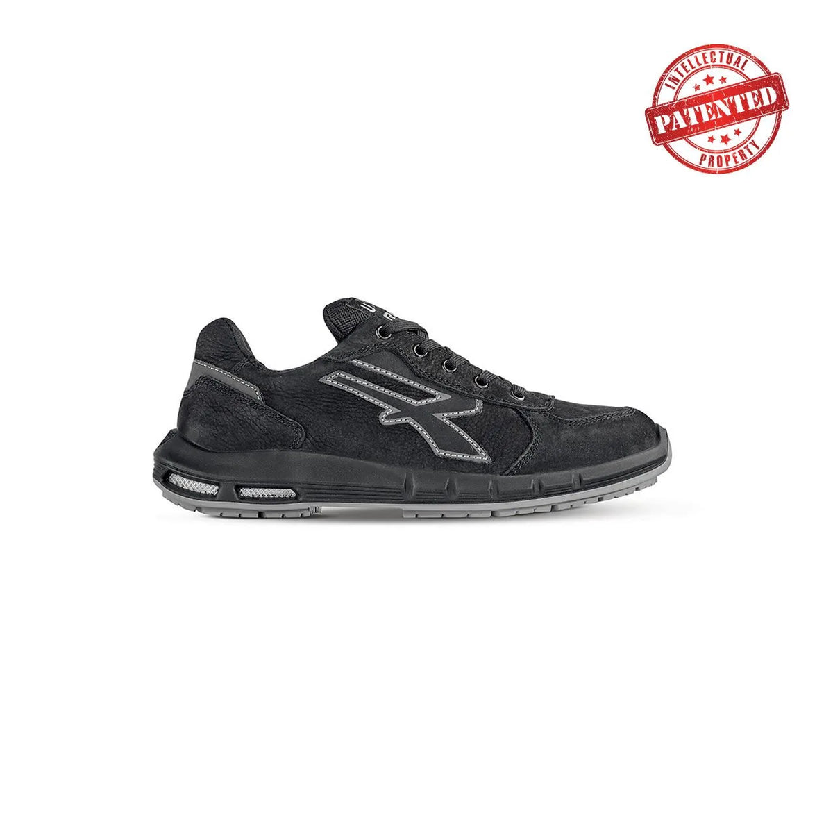 Scarpe antinfortunistiche basse U-Power SHEDIR PLUS s ESD S3S CI FO SR Black/Grey