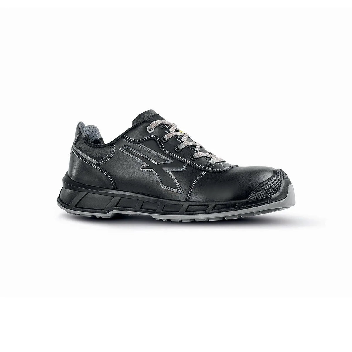 Scarpe antinfortunistiche basse U-Power SINATRA s ESD S3S CI FO SR Black/Grey