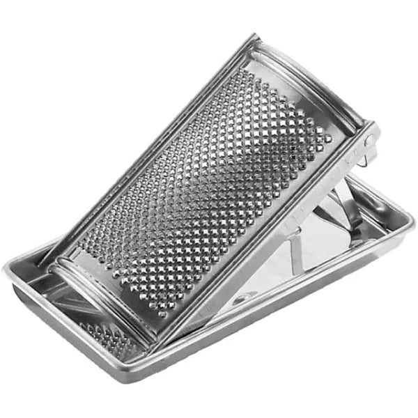 Grattugia Inox C/Raccoglitore