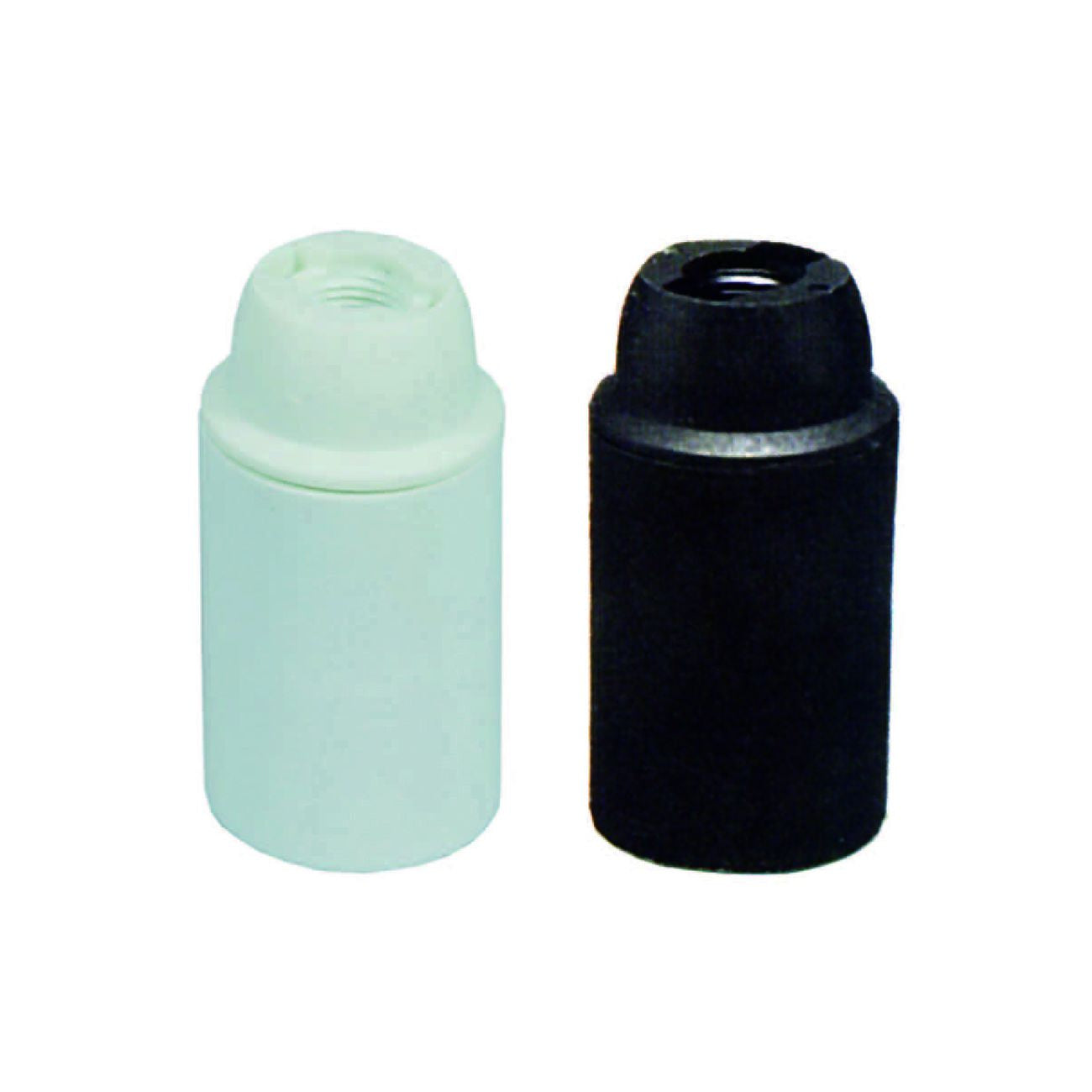 Portalampada e14 termoplastico liscio