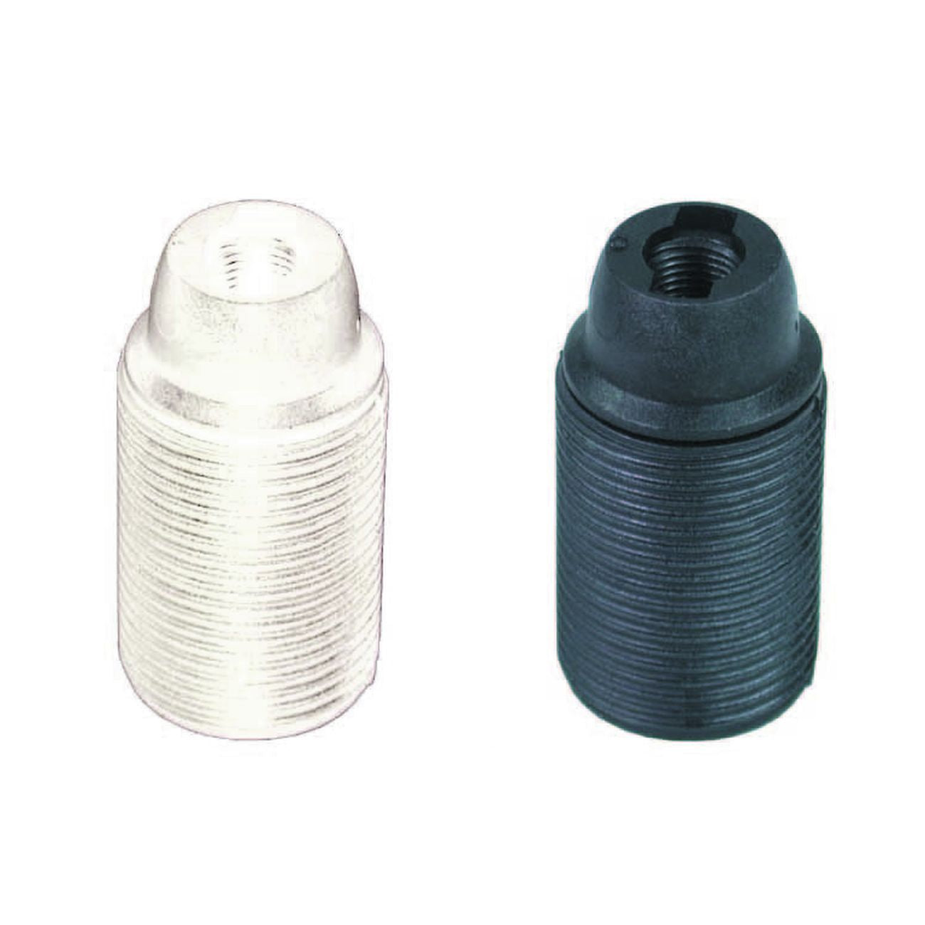 Portalampada e14 termoplastico filettato