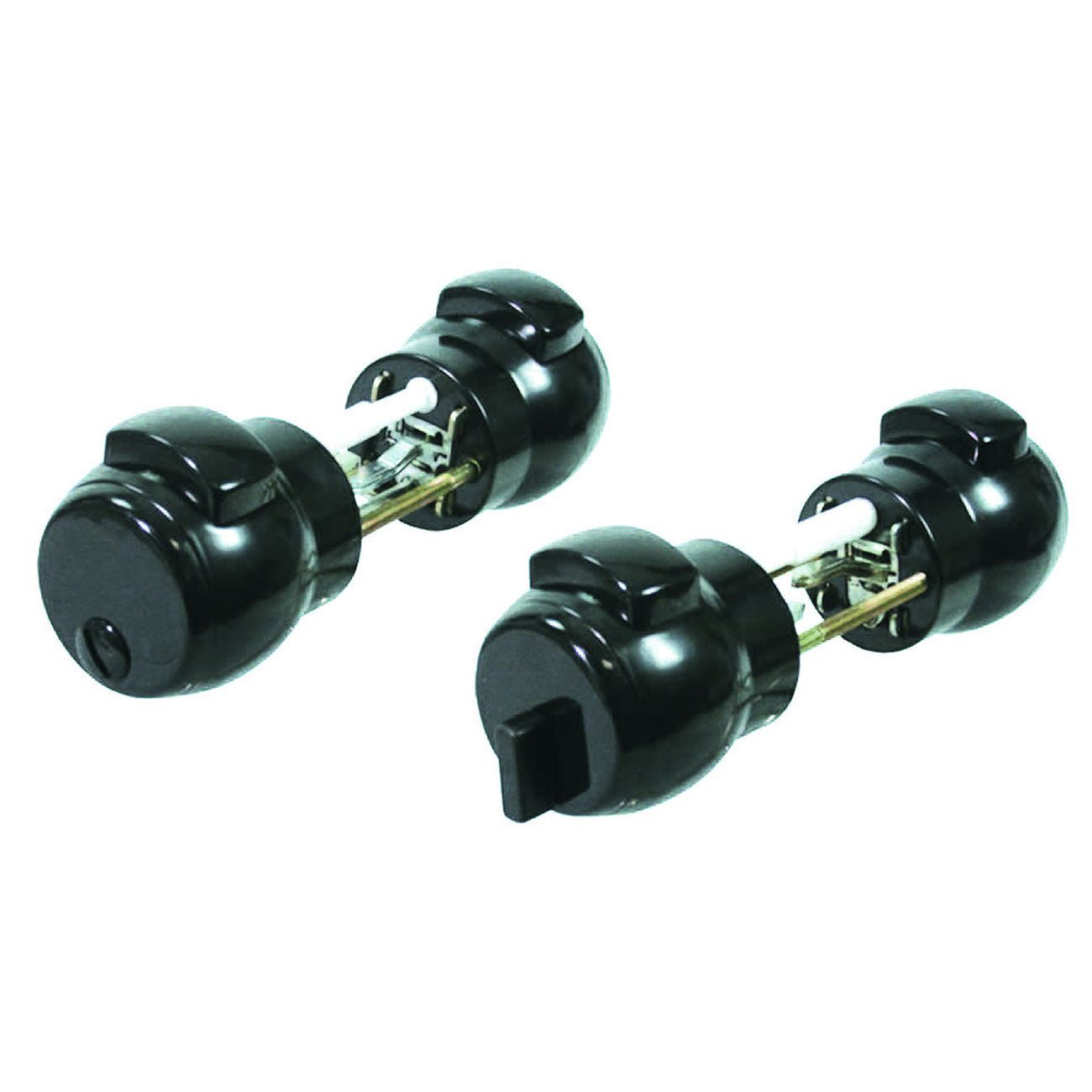 Pomolo premi e apri nero 12ne - colore nero art.12ne