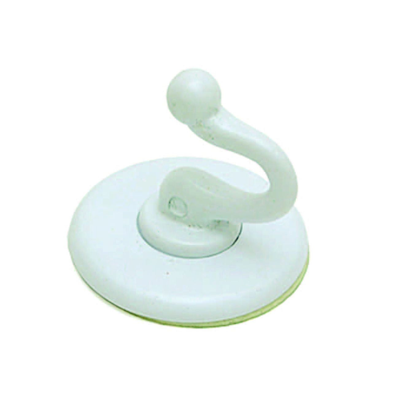 Ganci adesivi smeraldo bianchi - Ø mm.36 - 20 pz