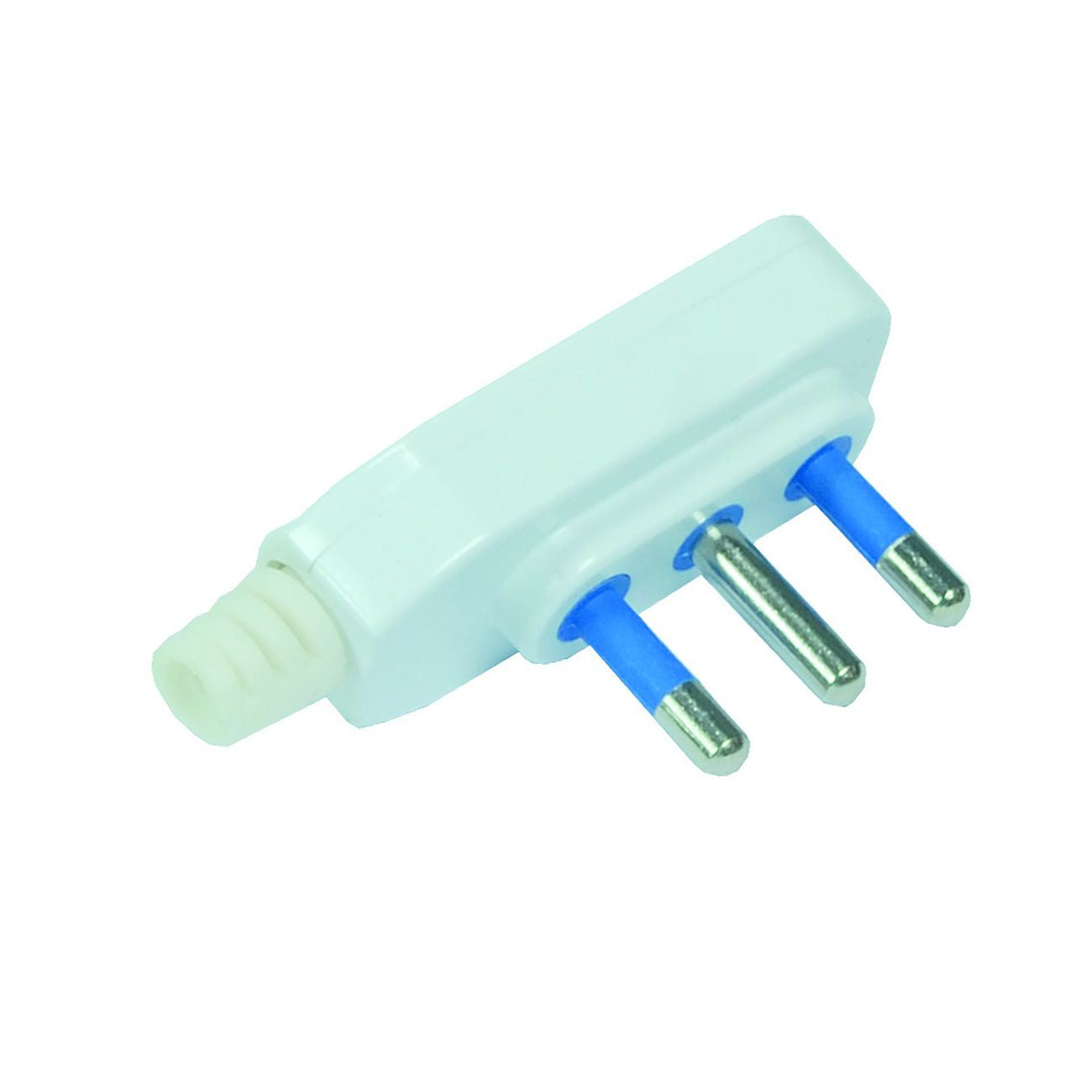 Spina piatta 2p+t bianca