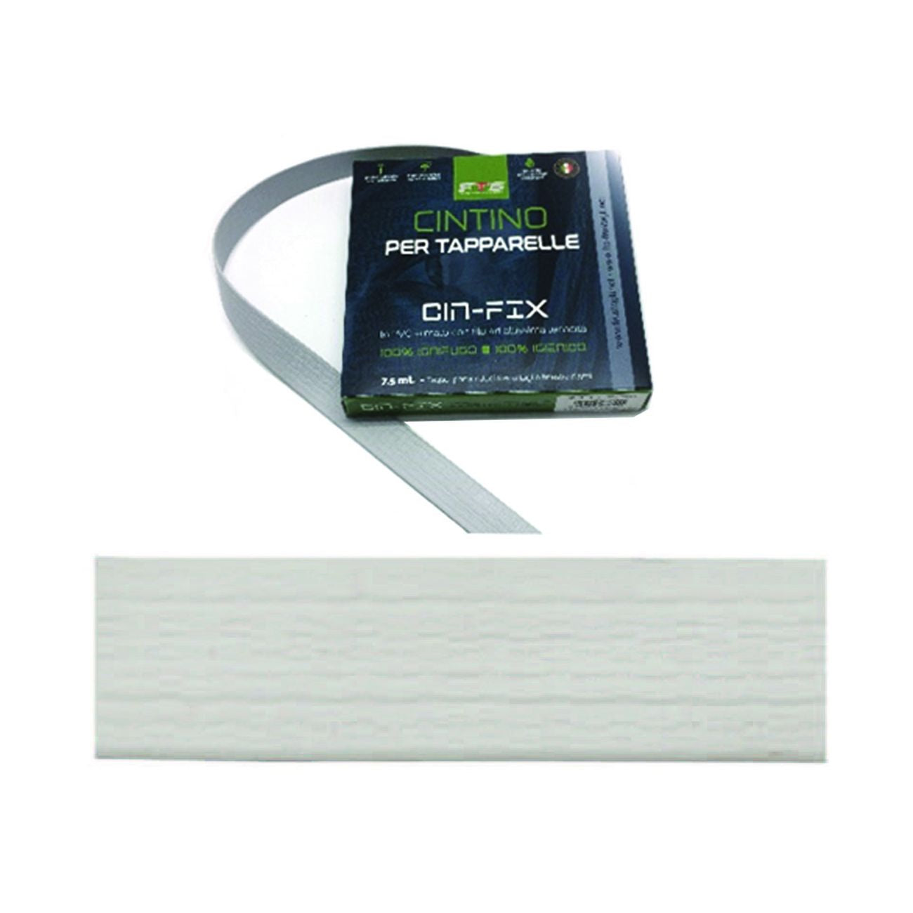 Cintino pvc per avvolgibili bianco in matassine