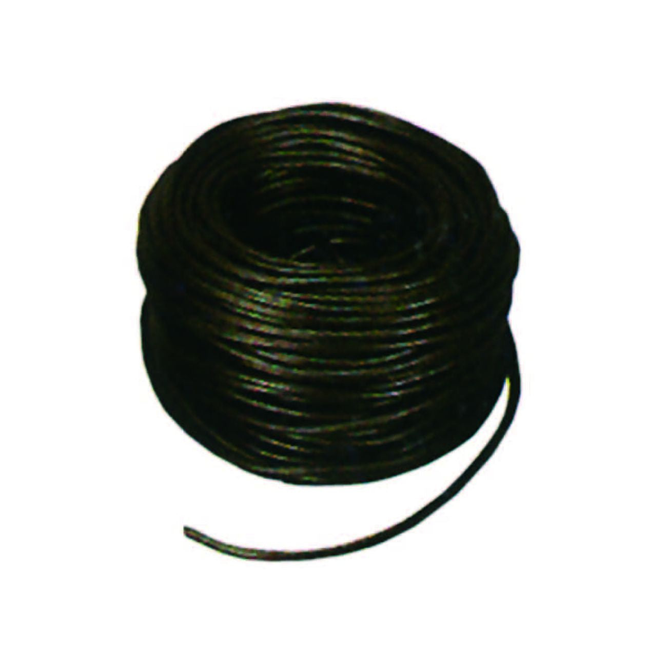 Tubo gomma nero per abbeveratoi conigli - 100 mt