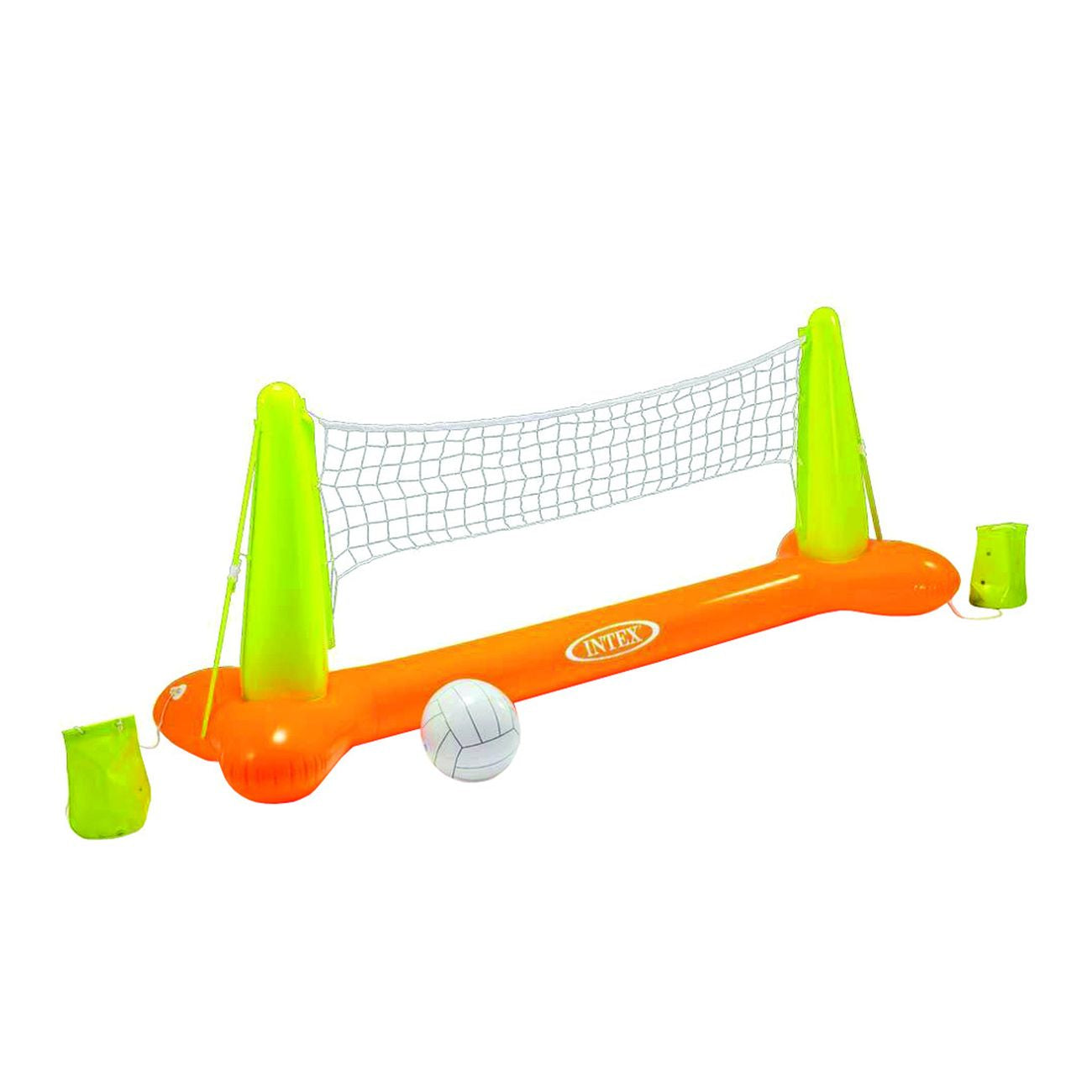 Rete volley gonfiabile per piscina +6 anni - cm.239x64x91h. - peso kg.1,30 (56508)