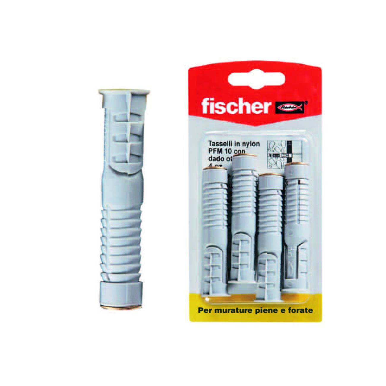 Tasselli in nylon pmf ricambio per mensole csb/cpf