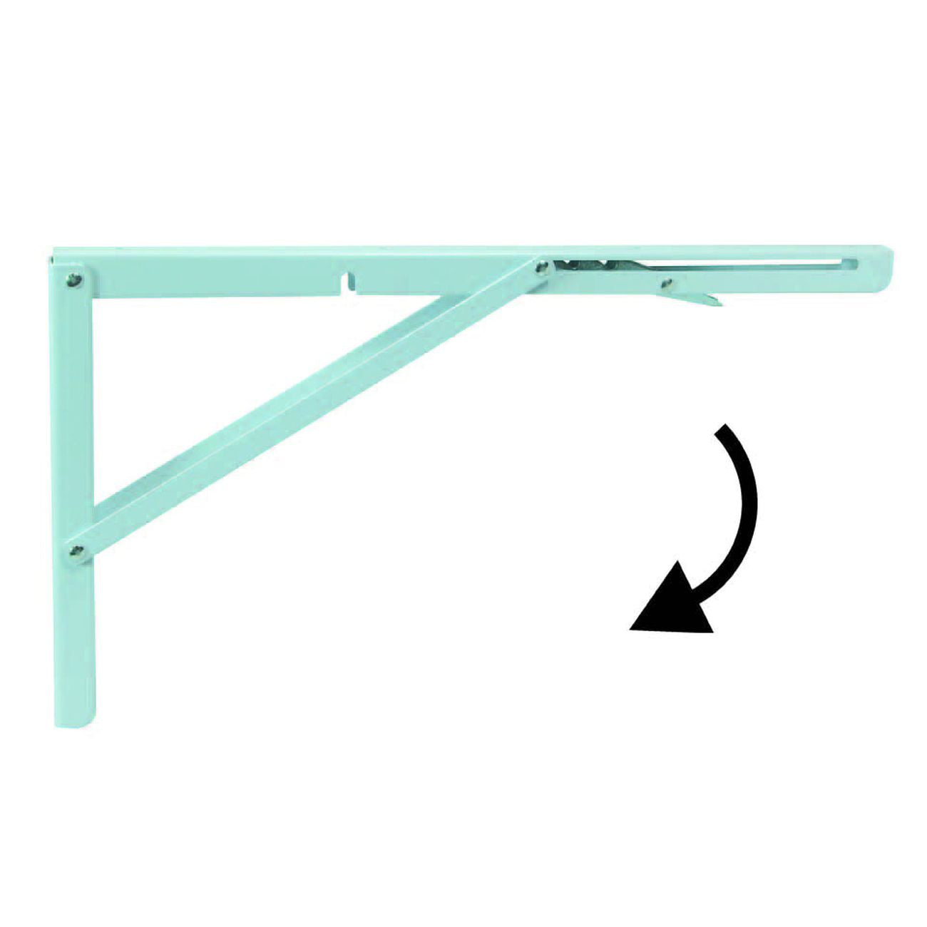 MENSOLE ROBUSTE PIEGHEVOLI BIANCHE