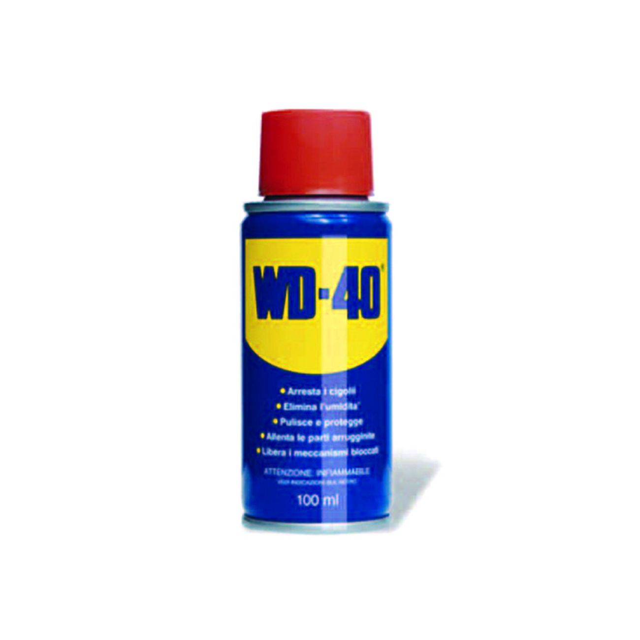 Wd-40 lubrificante spray multiuso 5 funzioni ml.100 - ml.100 spray - 24 pz