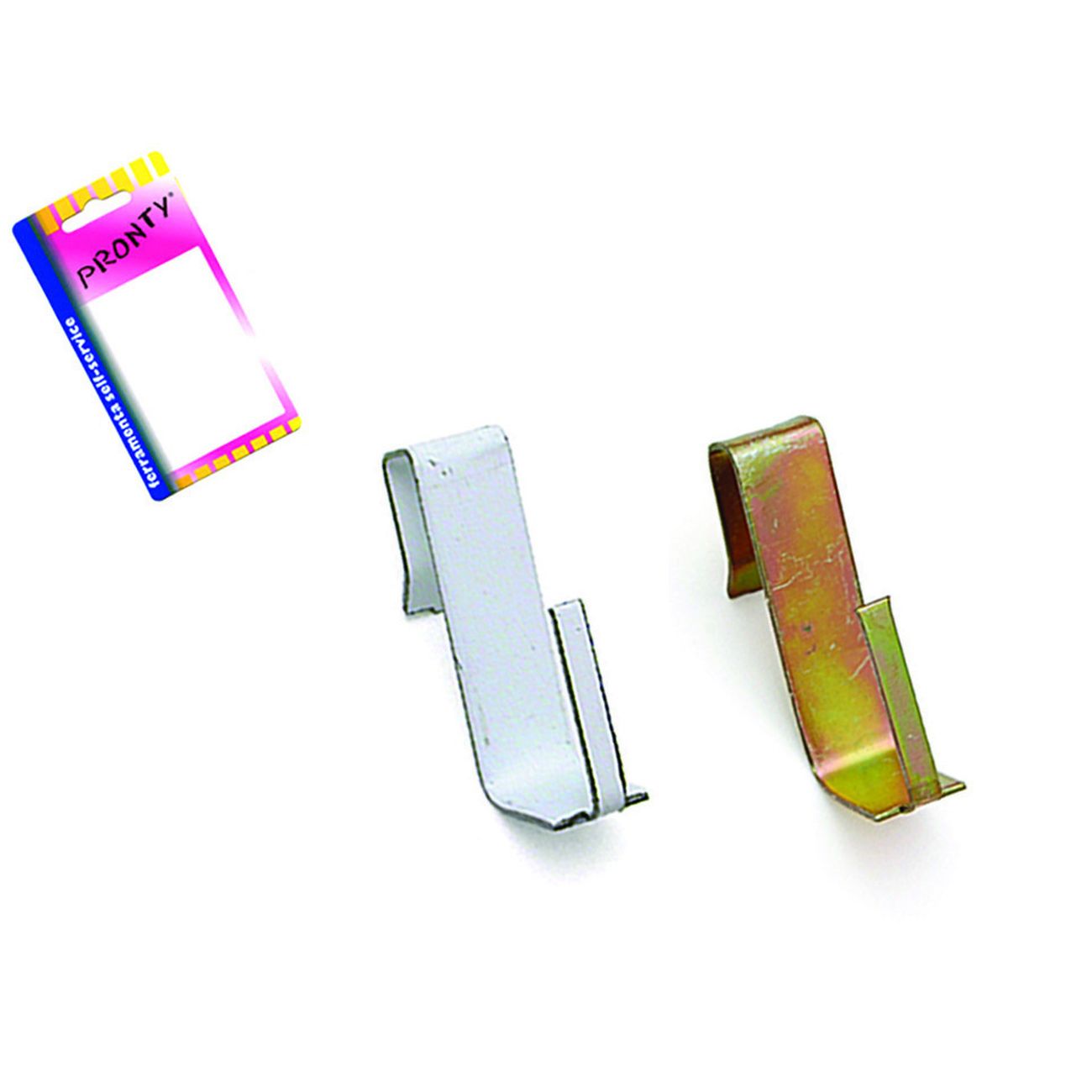 Ganci per bris bris per infissi in alluminio in blister