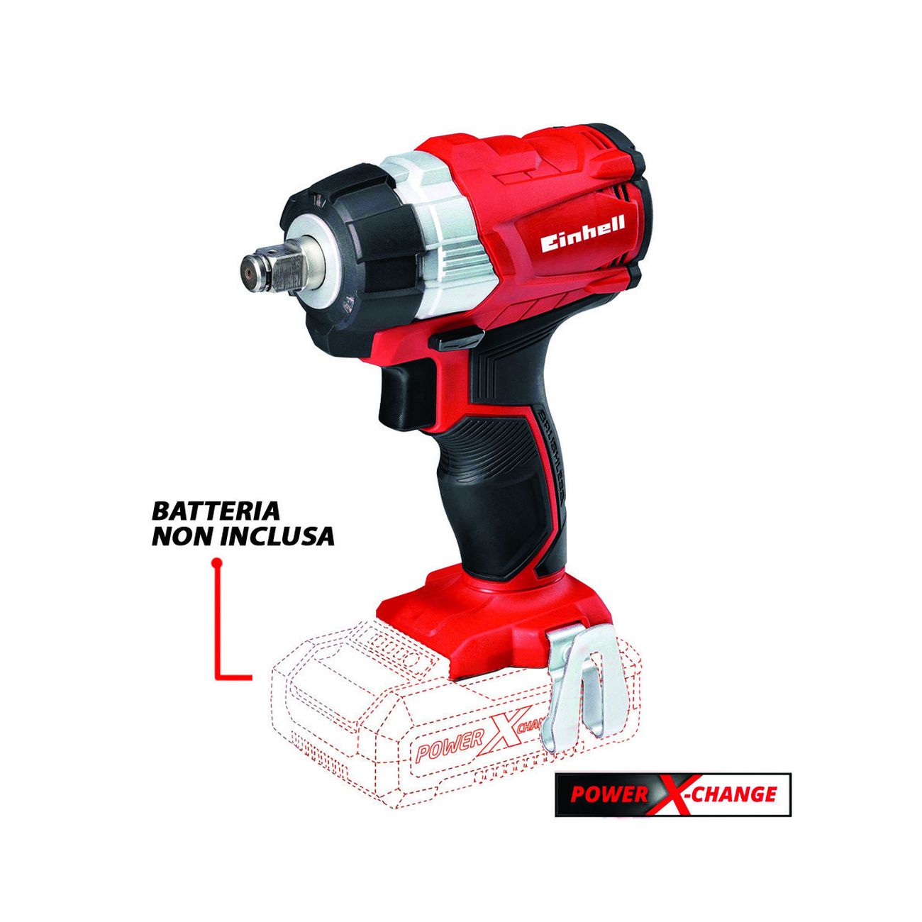Avvitatore ad impulsi a batteria 18v (te-cw 18 li bl)