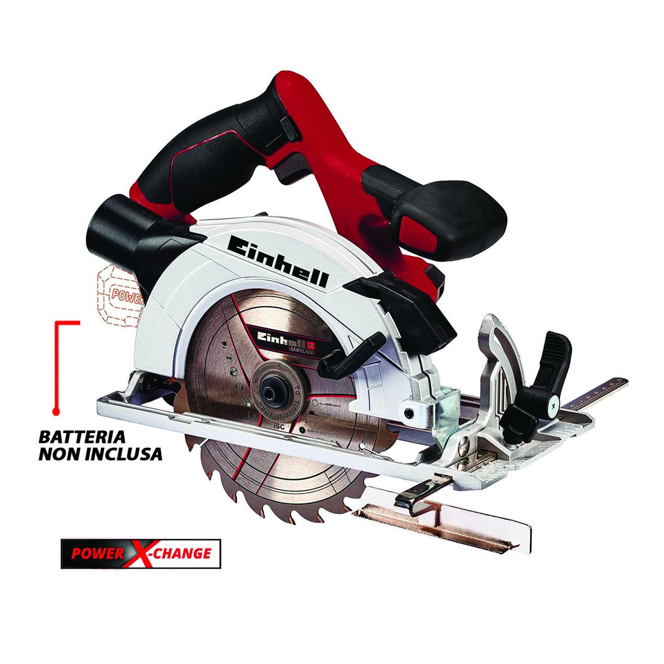 Sega circolare a batteria lama Ø mm.165 18v (te-cs 18/165 li)