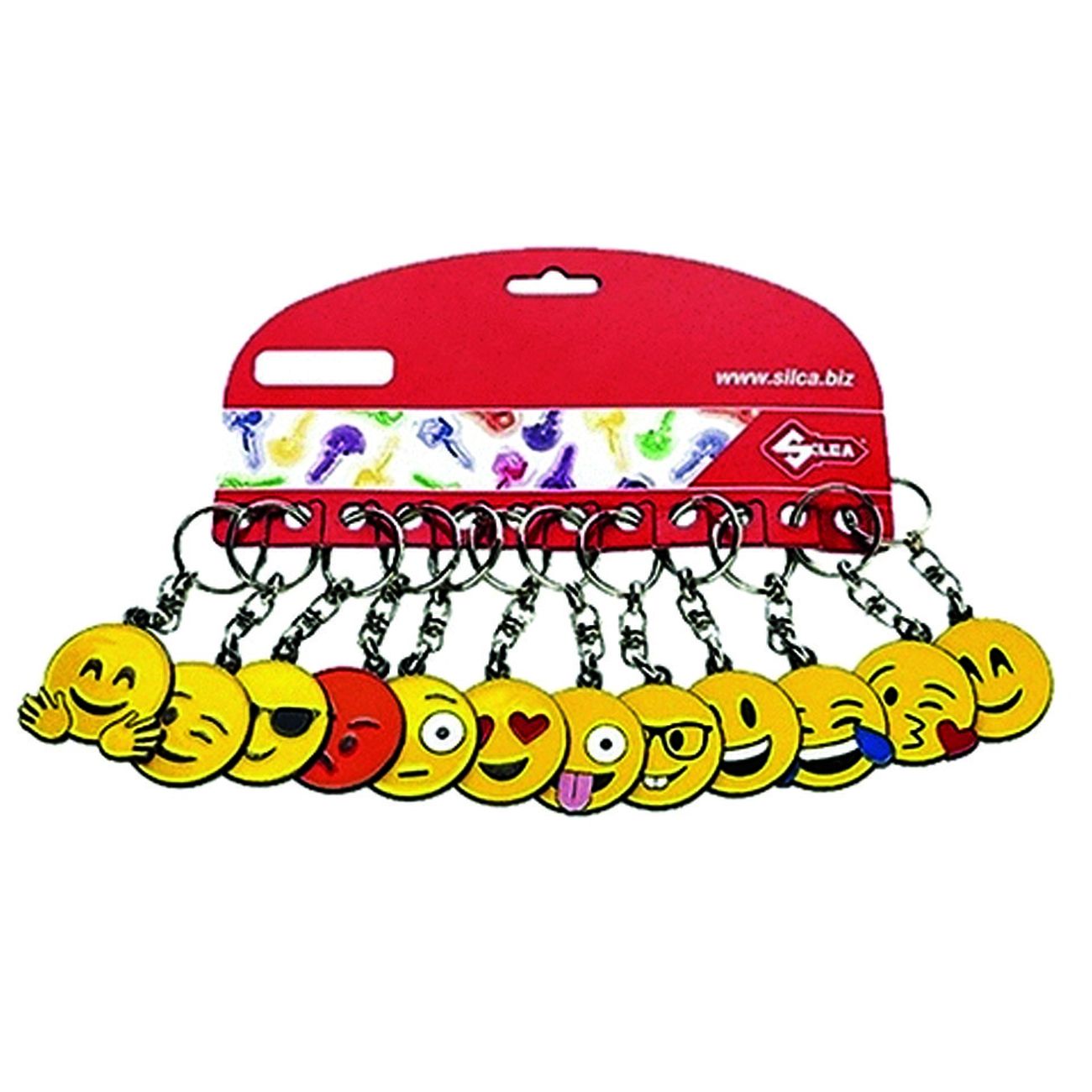 Portachiavi emoji pz.12 (avk7241) - 1 cf