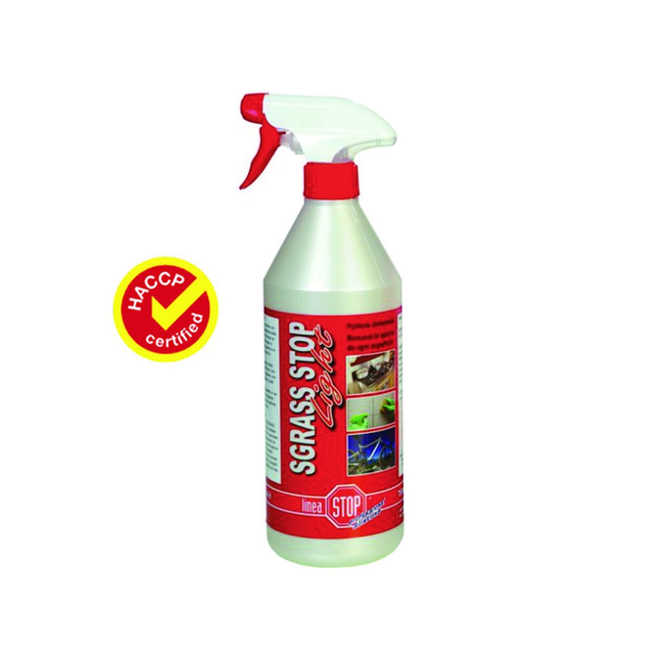 Sgrass stop light detergente sgrassante - ml.750 in flacone spray - 12 pz