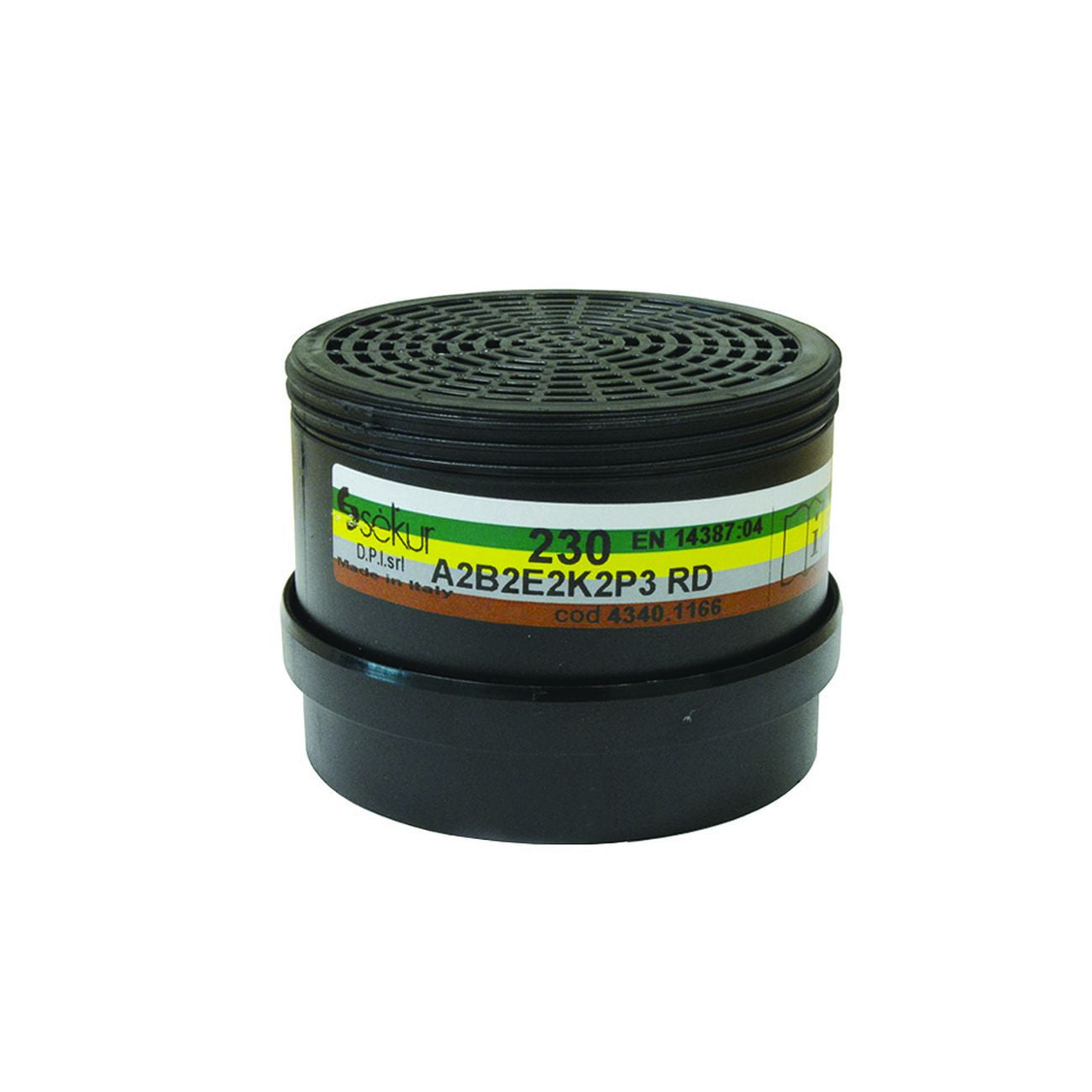 Filtronato serie 230 a2 b2 e2 k2 p3 r d per polimask230 - 230 a2 b2 e2 k2 p3 r d