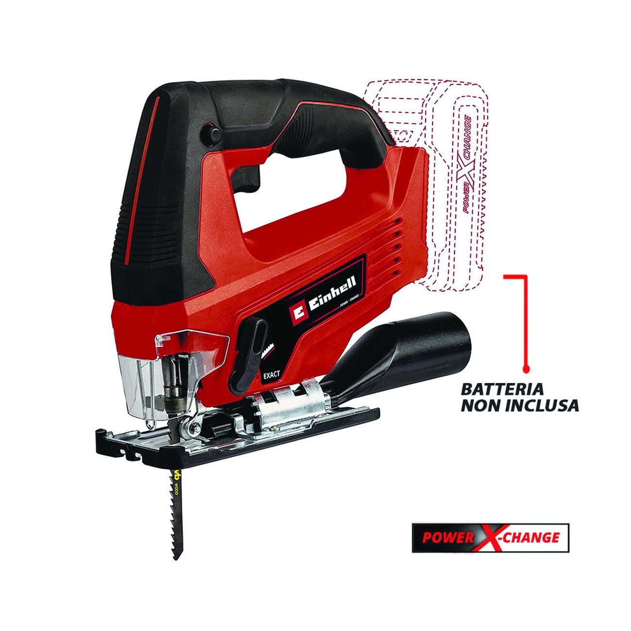 Seghetto Alternativo A Batteria Taglio Mm.70 18V (Tc-Js 18 Li)