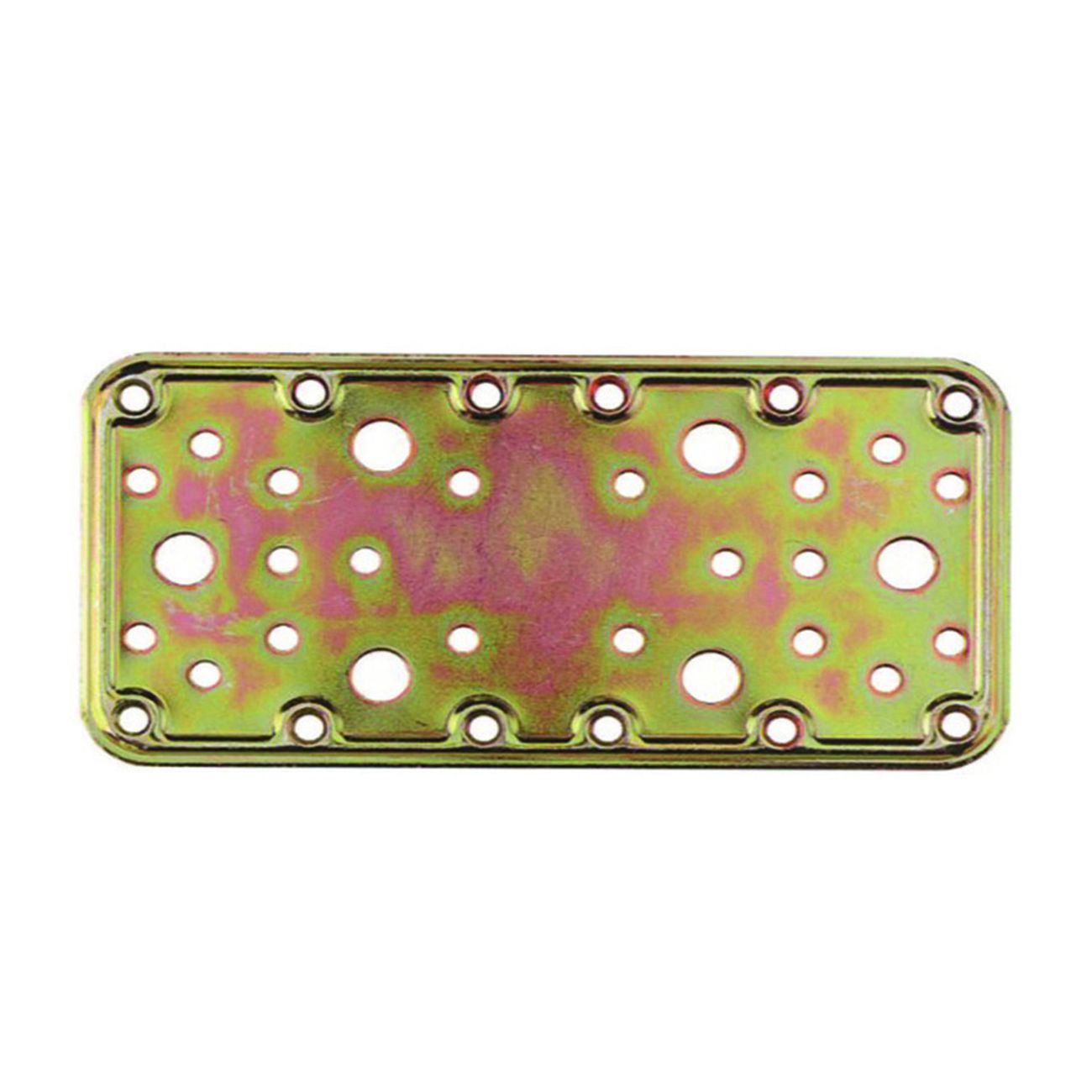 Piastra Di Giunzione Pesante Dritta Larghezza Mm.90 Art.774 - mm.180x90 - spessore mm.2,2 - 20 pz